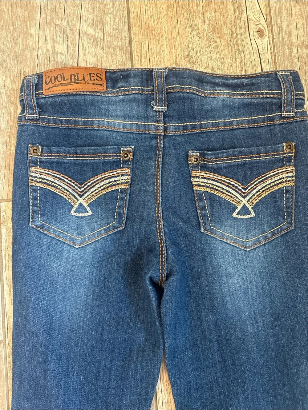 Girls' Dark Blue Skinny Jeans